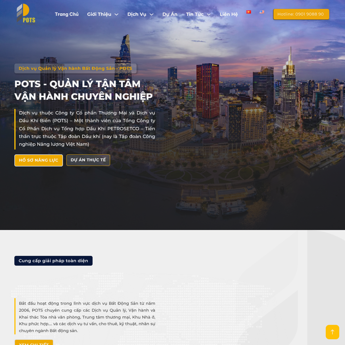 POTS.VN website screenshot